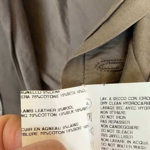 RICK OWENS Leather short jacket - Picture 11 of 12